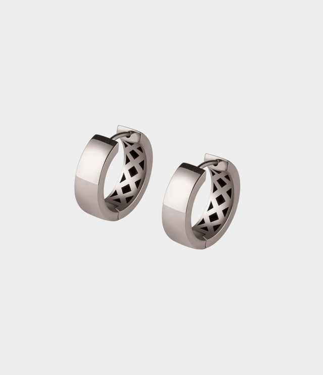 Curve Hoop Earrings by Stephen Einhorn